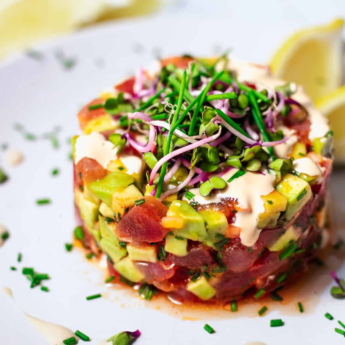 Ahi Tuna Tartare