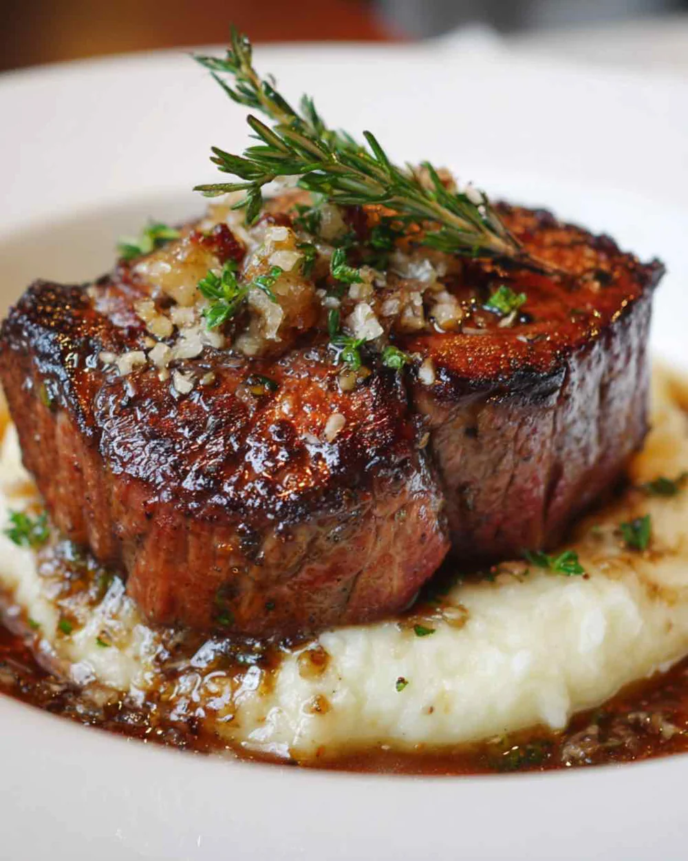 Grilled Filet Medallion, Demi-Glace (3oz)