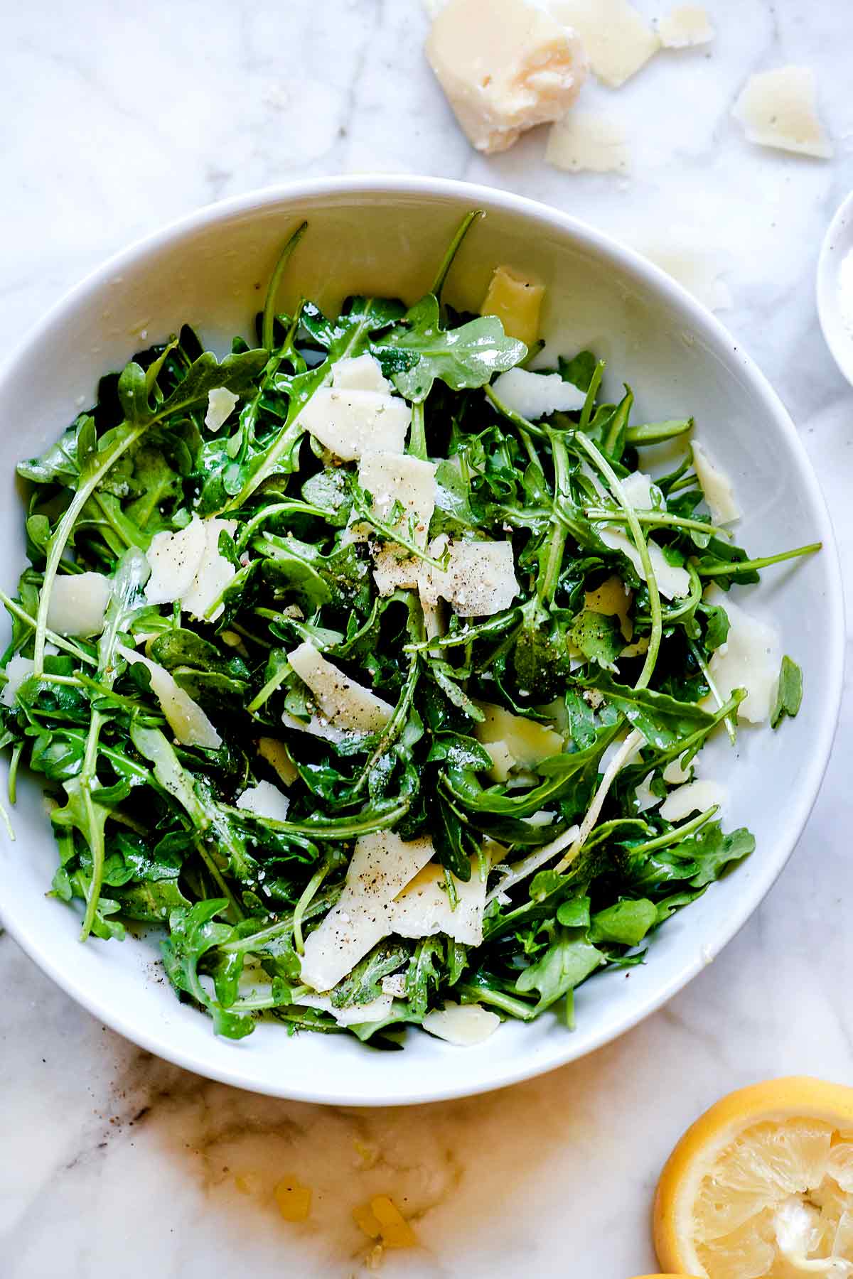 Arugula, Lemon & Shaved Parmesan