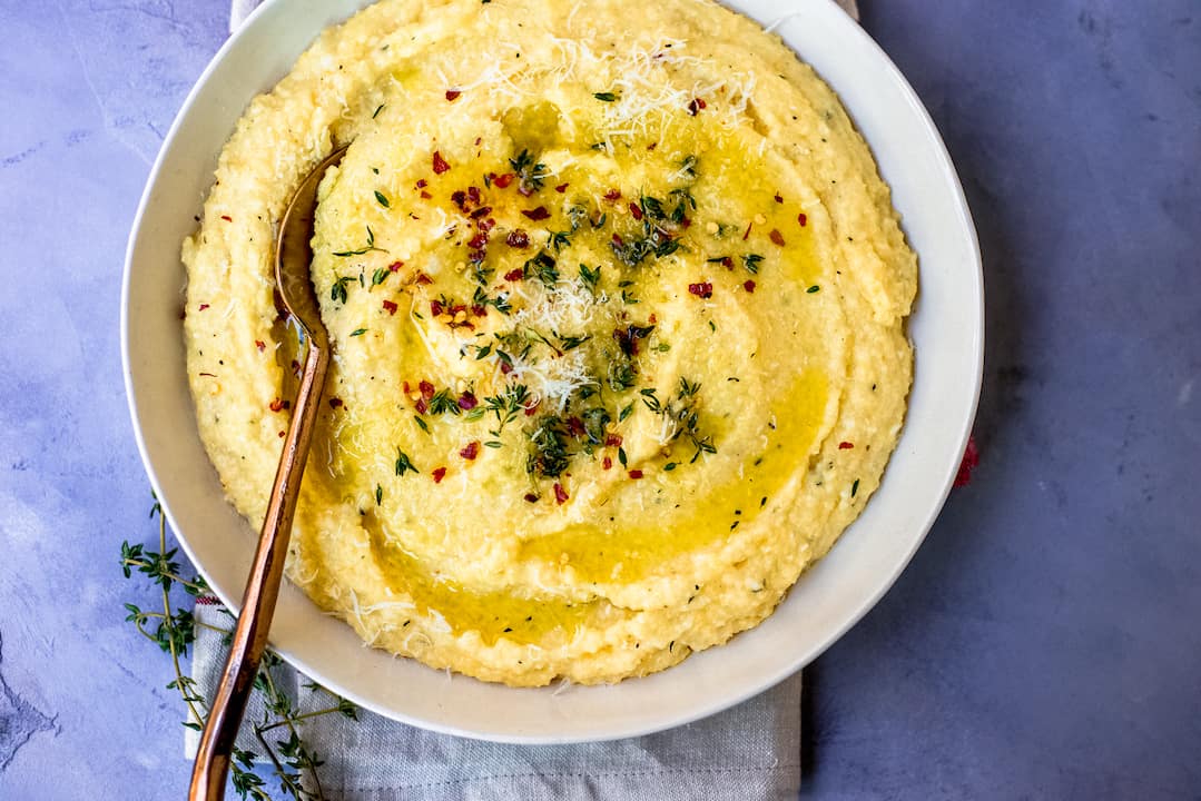 Creamy Parmesan Polenta