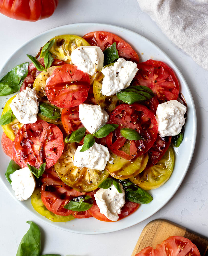 Heirloom Tomato & Burrata (Seasonal)