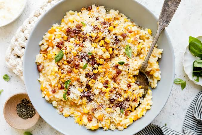 Sweet Corn Risotto